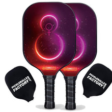 Carica l&#39;immagine nel visualizzatore di Gallery, Best Pickleball Set, PB00016 The Girl Custom Pickleball Paddle , Pickleball Court Set Up
