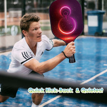 Load image into Gallery viewer, Best Pickleball Set, PB00016 The Girl Custom Pickleball Paddle , Pickleball Court Set Up
