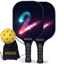 Carica l&#39;immagine nel visualizzatore di Gallery, Pickleball Paddle Set, PB00017 Tow Pro Pickleball Paddle , Best Pickleball Starter Set
