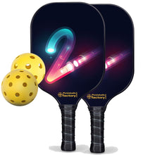 Cargar imagen en el visor de la galería, Pickleball Paddle Set, PB00017 Tow Pro Pickleball Paddle , Best Pickleball Starter Set
