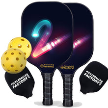 Carica l&#39;immagine nel visualizzatore di Gallery, Pickleball Paddle Set, PB00017 Tow Pro Pickleball Paddle , Best Pickleball Starter Set
