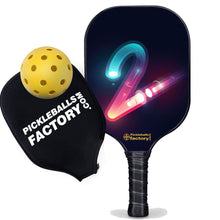 Carica l&#39;immagine nel visualizzatore di Gallery, Pro Pickleball Paddle , PB00023 Tow Pickleballs For Sale - Best Pickleball Paddle For Spin Pickleball Professional Players
