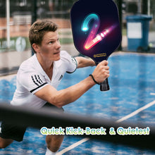 Cargar imagen en el visor de la galería, Pro Pickleball Paddle , PB00018 Tow Pickleballs For Sale - Best Pickleball Paddle For Spin Pickleball Professional Players
