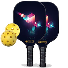 Carica l&#39;immagine nel visualizzatore di Gallery, Pickleball Starter Set, PB00018 One  Pickleball Paddles For Sale , Pickleball Set For Driveway
