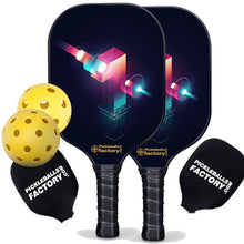 Carica l&#39;immagine nel visualizzatore di Gallery, Pickleball Starter Set, PB00018 One  Pickleball Paddles For Sale , Pickleball Set For Driveway
