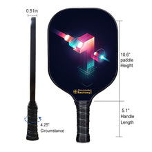 Carica l&#39;immagine nel visualizzatore di Gallery, Pickleball Paddles For Sale , PB00018 One  Composite Pickleball Paddles - Indoor Pickleball Balls Indoor Pickle Balls
