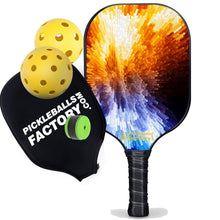 Charger l&#39;image dans la galerie, Pickleball Paddles , PB00023 Cubes Playing Pickleball On Tennis Court - Best Budget Pickleball Paddle
