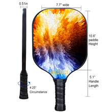 Charger l&#39;image dans la galerie, Pickleball Paddles , PB00023 Cubes Playing Pickleball On Tennis Court - Best Budget Pickleball Paddle
