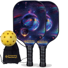 Carica l&#39;immagine nel visualizzatore di Gallery, Pickleball Set, PB00024 Planet Pickleballtournament Paddle , Best Pickleball Sets 2022
