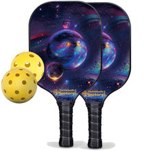 Carica l&#39;immagine nel visualizzatore di Gallery, Pickleball Set, PB00024 Planet Pickleballtournament Paddle , Best Pickleball Sets 2022
