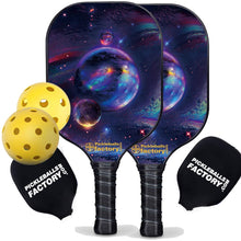 Carica l&#39;immagine nel visualizzatore di Gallery, Pickleball Set, PB00024 Planet Pickleballtournament Paddle , Best Pickleball Sets 2022
