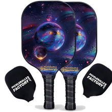 Carica l&#39;immagine nel visualizzatore di Gallery, Pickleball Set, PB00024 Planet Pickleballtournament Paddle , Best Pickleball Sets 2022
