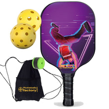 Cargar imagen en el visor de la galería, Pickleball Rackets , PB00025 Hip-Hop Artists Best Pickleball Racquets - Best Indoor Pickleballs Quiet Pickleball Balls
