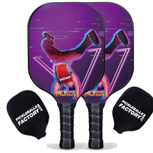 Carica l&#39;immagine nel visualizzatore di Gallery, Best Pickleball Set, PB00025 Hip-Hop Artists Pickleball Rackets , Pickleball Court Set
