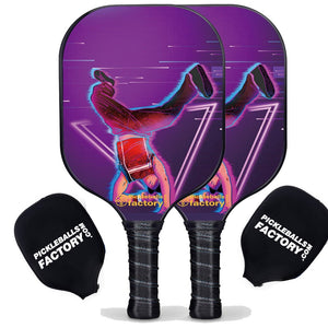 Best Pickleball Set, PB00025 Hip-Hop Artists Pickleball Rackets , Pickleball Court Set