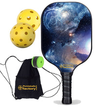 Carica l&#39;immagine nel visualizzatore di Gallery, Best Pickleball Paddle , PB00026 The Milky Way Most Expensive Pickleball Paddle - Best Indoor Pickleball Balls
