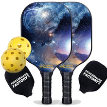 Charger l&#39;image dans la galerie, Pickleball Paddle Set, PB00026 The Milky Way Best Pickleball Paddle , Beginner Pickleball Set
