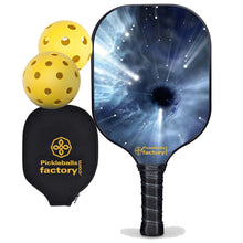 Carica l&#39;immagine nel visualizzatore di Gallery, Custom Pickleball Paddle , PB00027 Black Hole Pickle Paddle - Senior Pickleball Outdoor Pickleballs For Sale
