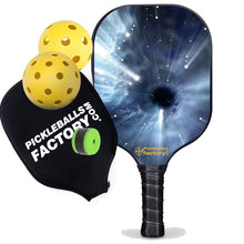 Carica l&#39;immagine nel visualizzatore di Gallery, Custom Pickleball Paddle , PB00027 Black Hole Pickle Paddle - Senior Pickleball Outdoor Pickleballs For Sale
