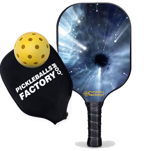 Custom Pickleball Paddle , PB00027 Black Hole Pickle Paddle - Senior Pickleball Outdoor Pickleballs For Sale