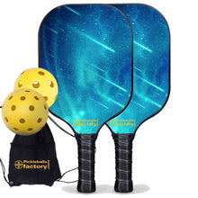 Cargar imagen en el visor de la galería, Pickleball Set, PB00028 Meteor Shower Pro Pickleball Paddle , Pickleball Starter Kit
