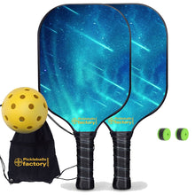 Carica l&#39;immagine nel visualizzatore di Gallery, Pickleball Set, PB00028 Meteor Shower Pro Pickleball Paddle , Pickleball Starter Kit
