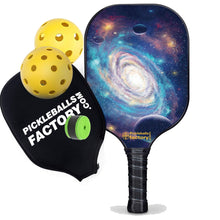 Carica l&#39;immagine nel visualizzatore di Gallery, Pickleball Paddles For Sale , PB00029 Spiral Galaxy  Carbon Fiber Pickleball Paddle - Sports At The Beach Pickleball
