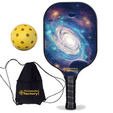 Carica l&#39;immagine nel visualizzatore di Gallery, Pickleball Paddles For Sale , PB00029 Spiral Galaxy  Carbon Fiber Pickleball Paddle - Sports At The Beach Pickleball
