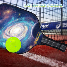 Carica l&#39;immagine nel visualizzatore di Gallery, Pickleball Paddles For Sale , PB00029 Spiral Galaxy  Carbon Fiber Pickleball Paddle - Sports At The Beach Pickleball
