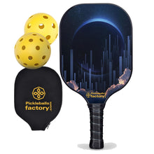 Load image into Gallery viewer, Pickleball Equipment , PB00030 Lunar Eclipse Graphite Pickleball Paddles - Pro Pickleball Players Best Pickleball Balls 2022
