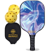 Carica l&#39;immagine nel visualizzatore di Gallery, Usapa Pickleball Paddles , PB00031 Blue Ripples Pickleball Rackets Near Me - Professional Pickleball Players Pickleball Spin
