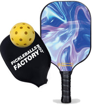 Cargar imagen en el visor de la galería, Usapa Pickleball Paddles , PB00031 Blue Ripples Pickleball Rackets Near Me - Professional Pickleball Players Pickleball Spin
