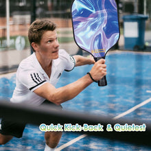 Carica l&#39;immagine nel visualizzatore di Gallery, Usapa Pickleball Paddles , PB00031 Blue Ripples Pickleball Rackets Near Me - Professional Pickleball Players Pickleball Spin
