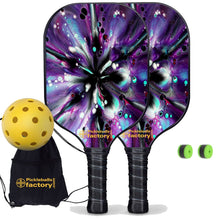 Cargar imagen en el visor de la galería, Pickleball Set, PB00033 Flowers Bloom Pickleball Paddles Near Me , Best Starter Pickleball Set
