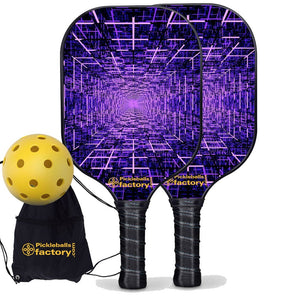 Best Pickleball Set, PB00034 Data Grid Pickleball Paddles , Pickleball Paddle And Ball Set