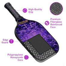 Carica l&#39;immagine nel visualizzatore di Gallery, Best Pickleball Set, PB00034 Data Grid Pickleball Paddles , Pickleball Paddle And Ball Set
