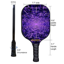 Cargar imagen en el visor de la galería, Best Pickleball Set, PB00034 Data Grid Pickleball Paddles , Pickleball Paddle And Ball Set
