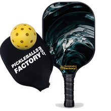 Carica l&#39;immagine nel visualizzatore di Gallery, Pickleballtournament Paddle , PB00035 Silk Satin Cute Pickleball Paddles - Pickleball And Basketball Court 3 Person Pickleball
