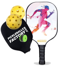 Cargar imagen en el visor de la galería, Pickleball Rackets , PB00036 The Runner   Pickle Court - Gfore Pickleball Best Carbon Fiber Pickleball Paddle
