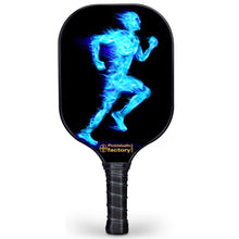 Charger l&#39;image dans la galerie, Custom Pickleball Paddle , PB00038 Blue Fires Good Pickleball Paddles - Backyard Pickleball Court Cost Youth Pickleball
