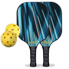 Carica l&#39;immagine nel visualizzatore di Gallery, Pickleball Paddle Set, PB00039 Neon Light Pro Pickleball Paddle , Pickle Ball Starter Kit
