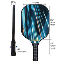 Load image into Gallery viewer, Pro Pickleball Paddle , PB00039 Neon Light Pickleball Websites - Pickleball Court Backyard Pickleball Ball Types
