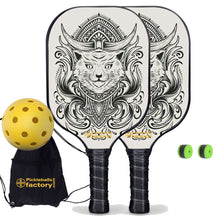 Cargar imagen en el visor de la galería, Pickleball Paddle Set, PB0003 Pickleball Rackets , Pickleball Net Set
