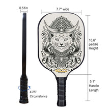 Cargar imagen en el visor de la galería, Pickleball Rackets , PB0003 Egyptian Cat Level Up Pickleball - Pickleball Paddles For Intermediate Players
