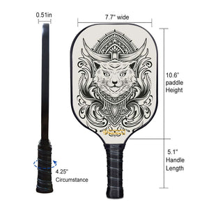 Pickleball Rackets , PB0003 Egyptian Cat Level Up Pickleball - Pickleball Paddles For Intermediate Players