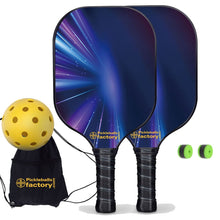 Carica l&#39;immagine nel visualizzatore di Gallery, Pickleball Starter Set, PB00040 Beam Of Lights Pickleball Paddles For Sale , Pickleball Home Set
