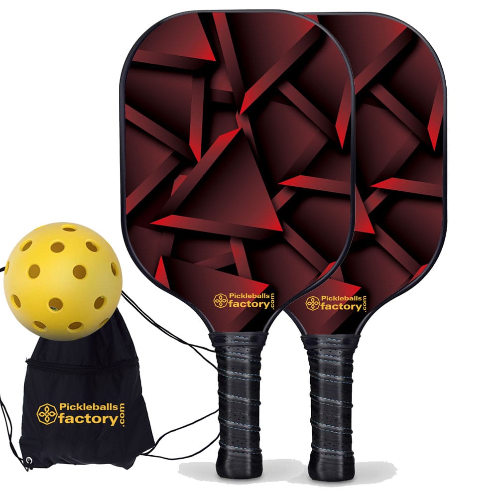 Pickleball Set, PB00042 Chocolate Usapa Pickleball Paddles , Driveway Games Pickleball Set