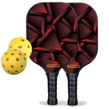 Cargar imagen en el visor de la galería, Pickleball Set, PB00042 Chocolate Usapa Pickleball Paddles , Driveway Games Pickleball Set
