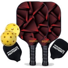 Carica l&#39;immagine nel visualizzatore di Gallery, Pickleball Set, PB00042 Chocolate Usapa Pickleball Paddles , Driveway Games Pickleball Set
