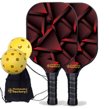 Carica l&#39;immagine nel visualizzatore di Gallery, Pickleball Set, PB00042 Chocolate Usapa Pickleball Paddles , Driveway Games Pickleball Set
